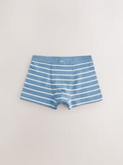 Blue Stripe Soft Waistband Trunks 7 Pack (2-16yrs) - Image 7 of 11