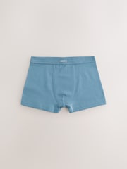 Blue Stripe Soft Waistband Trunks 7 Pack (2-16yrs) - Image 8 of 11