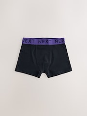 Black with Varsity Waistband Trunks 10 Pack (1.5-16yrs) - Image 10 of 14