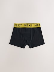 Black with Varsity Waistband Trunks 10 Pack (1.5-16yrs) - Image 12 of 14