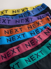 Black with Varsity Waistband Trunks 10 Pack (1.5-16yrs) - Image 13 of 14
