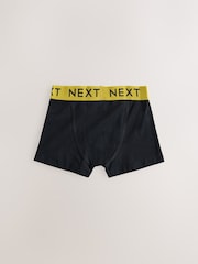 Black with Varsity Waistband Trunks 10 Pack (1.5-16yrs) - Image 3 of 14