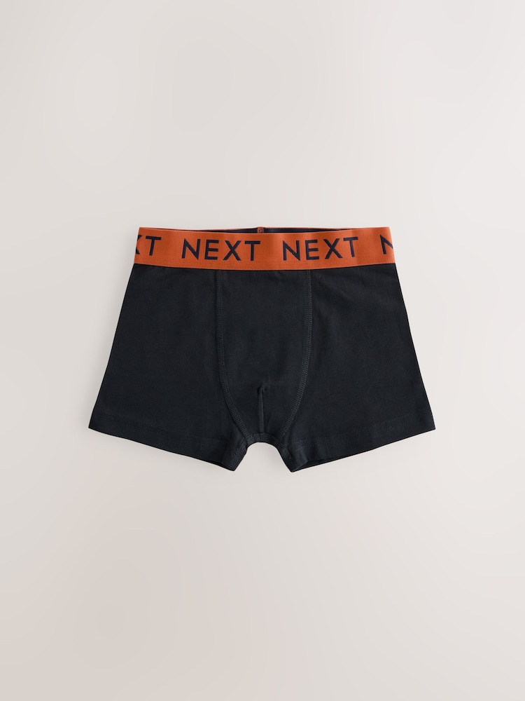 Black with Varsity Waistband Trunks 10 Pack (1.5-16yrs) - Image 9 of 14