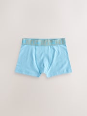 Blau mit goldfarbenem Bund - Unterhosen 7er-Pack (2–16Jahre) - Bild 2 von 11