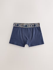 Blau mit goldfarbenem Bund - Unterhosen 7er-Pack (2–16Jahre) - Bild 6 von 11