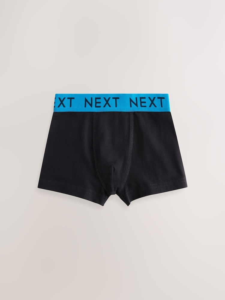 Black with Varsity Waistband Trunks 5 Pack (1.5-16yrs) - Image 3 of 9