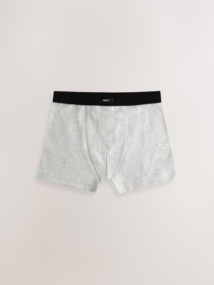Grey Soft Waistband Trunks 5 Pack (1.5-16yrs) - Image 2 of 9 Grey Soft Waistband Trunks 5 Pack (1.5-16yrs) - Image 2 of 9