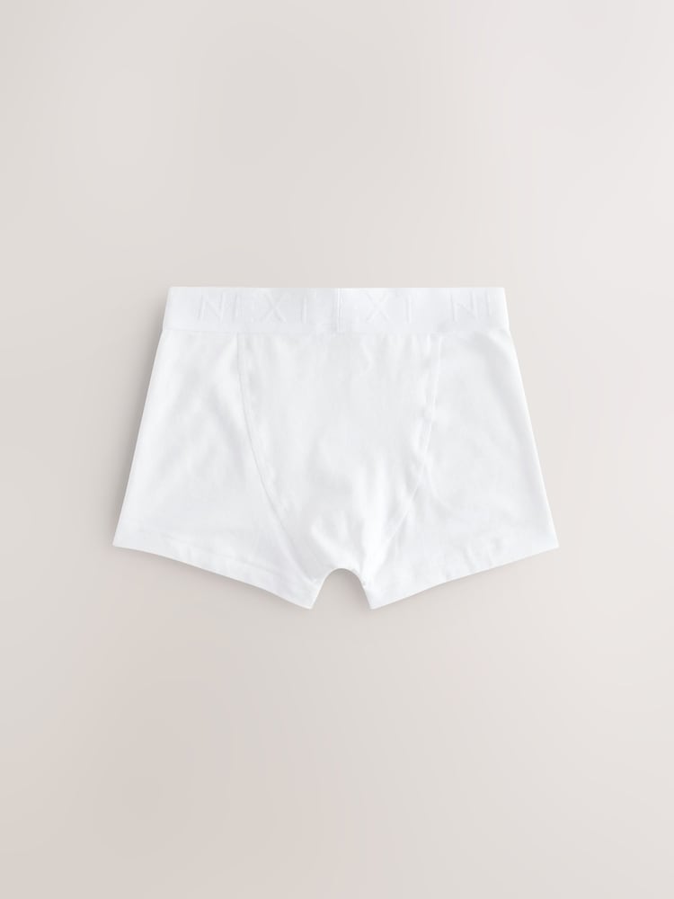 White Trunks 5 Pack (1.5-16yrs) - Image 3 of 5