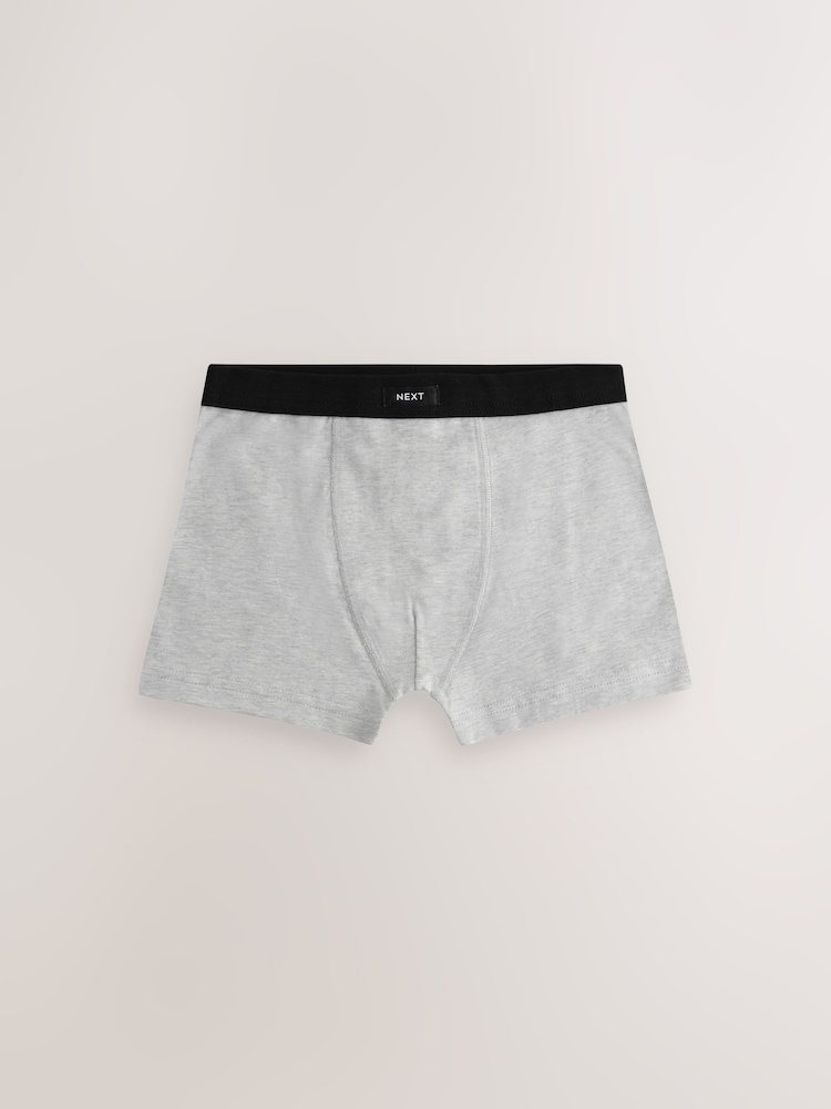 Grau - Boxershorts mit weichem Taillenbund im 10er-Pack (2 bis 16 Jahre) - Bild 2 von 8
