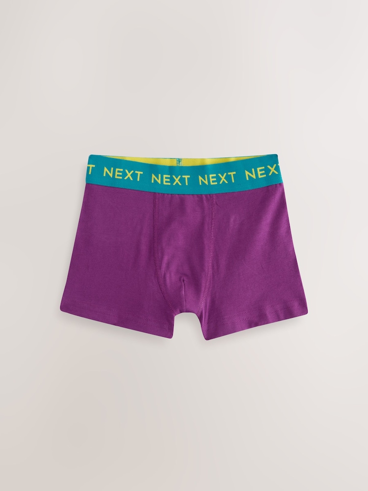 Contrast Brights Trunks 10 Pack (1.5-16yrs) - Image 10 of 14