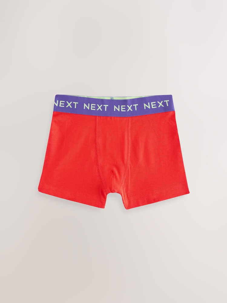 Contrast Brights Trunks 10 Pack (1.5-16yrs) - Image 6 of 14