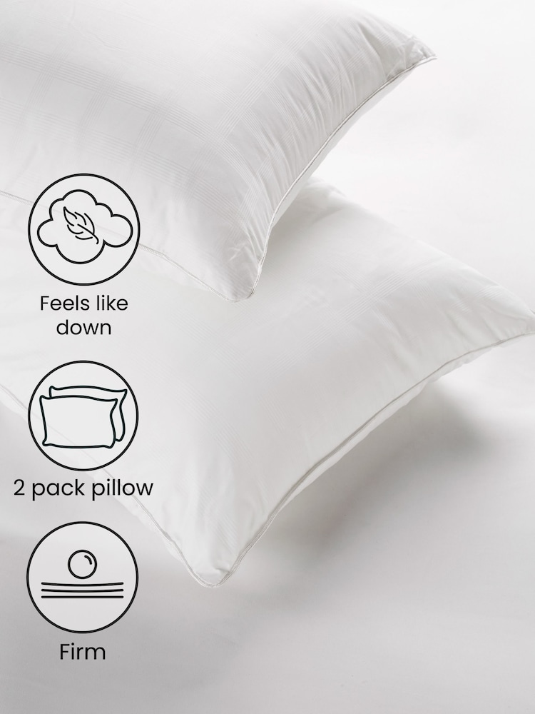 Firm King Size Feels Like Down Pillow - Image 2 of 2