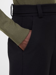 French Connection Black Whisper Belted Culottes - Image 3 of 4