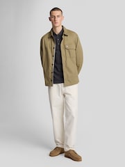 رمادي داكن - قميص بولو بحواف من Lyle & Scott - صورة 2 من 5