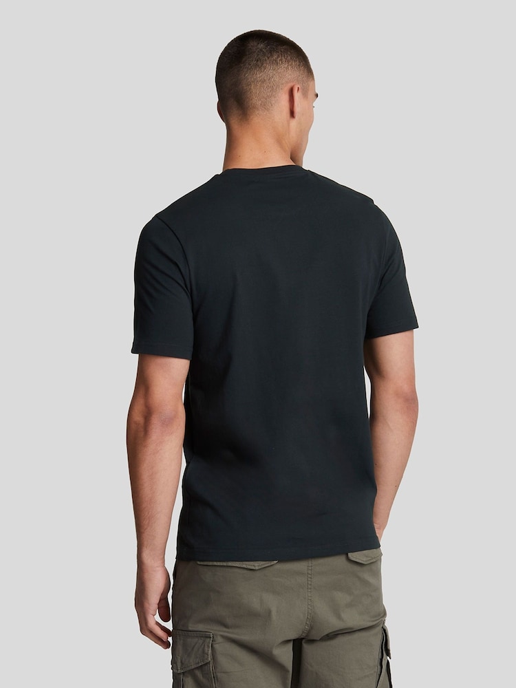 Tricou simplu Lyle & Scott din bumbac - Image 2 of 5