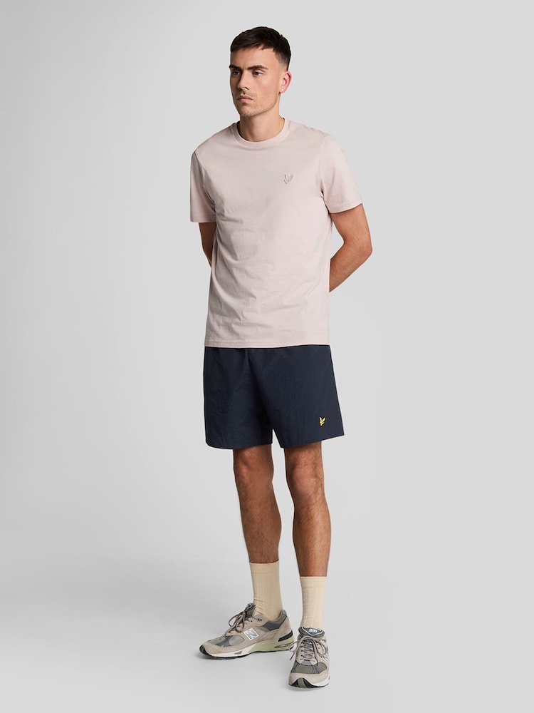 Lyle & Scott Blue Plain Swim Shorts - Image 1 of 4