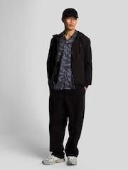 Lyle & Scott Blue Digital Floral Print Resort Shirt - Image 2 of 5