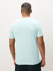Lyle & Scott Blue Cotton Plain T-Shirt - Image 2 of 4