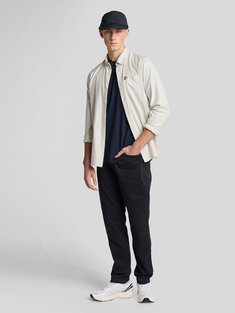Lyle & Scott Raglan-T-Shirt aus Leinenmischung - Bild 2 von 4
