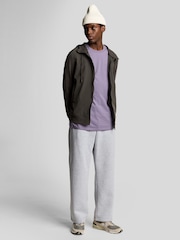 Lyle & Scott Purple Cotton Plain T-Shirt - Image 2 of 5
