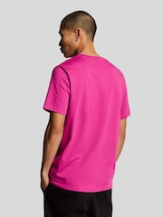 Lyle & Scott Pink Cotton Plain T-Shirt - Image 2 of 5