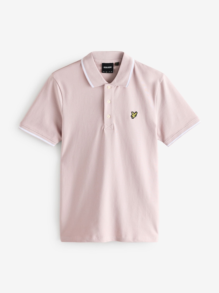 rožnata - Polo majica z obrobo Lyle & Scott - Slika 5 iz 5 rožnata - Polo majica z obrobo Lyle & Scott - Slika 5 iz 5
