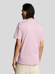 Lyle & Scott Pink Cotton Plain T-Shirt - Image 2 of 4