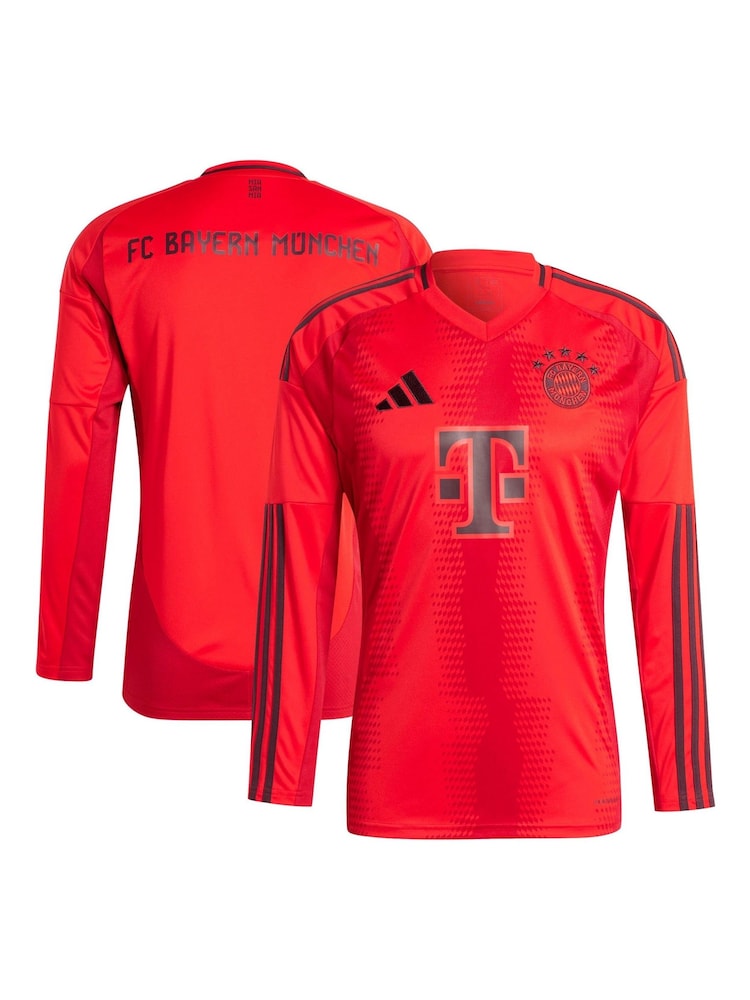 adidas Long Sleeve FC Bayern Home Shirt 2024-25 - Imagen 1 de 3
