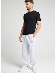 River Island Black Muscle Fit 100% Cotton T-Shirts 3 Pack - Image 3 of 5