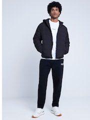 River Island Black Quilted Hooded Coat - Image 2 of 6