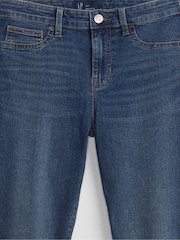 Gap Blue Mid Rise Ankle Length Favourite Jeggings - Image 4 of 5