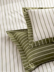 Yard Moss Helmsley Stripe 100% Cotton Duvet Set - Image 3 of 3