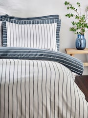 Yard Dusk Helmsley Stripe 100% Cotton Duvet Set - Image 3 of 4