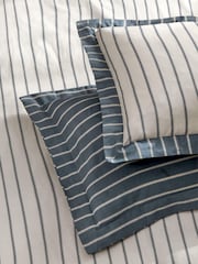 Yard Dusk Helmsley Stripe 100% Cotton Duvet Set - Image 4 of 4