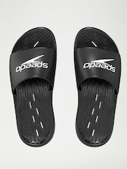 Speedo Black Sliders - Image 1 of 2