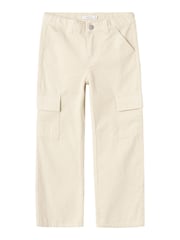 Name It White Corduroy Wide Leg Trousers - Image 2 of 4