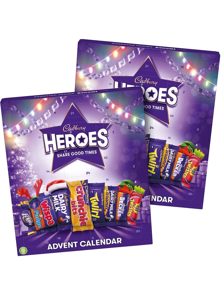 Cadbury Heroes Advent Calendar Twin Pack - Image 2 of 3