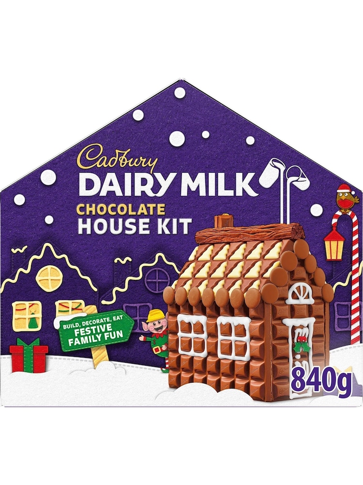 Cadbury Build Your Own Chocolate Christmas Cottage - Image 5 of 5 Cadbury Build Your Own Chocolate Christmas Cottage - Image 5 of 5