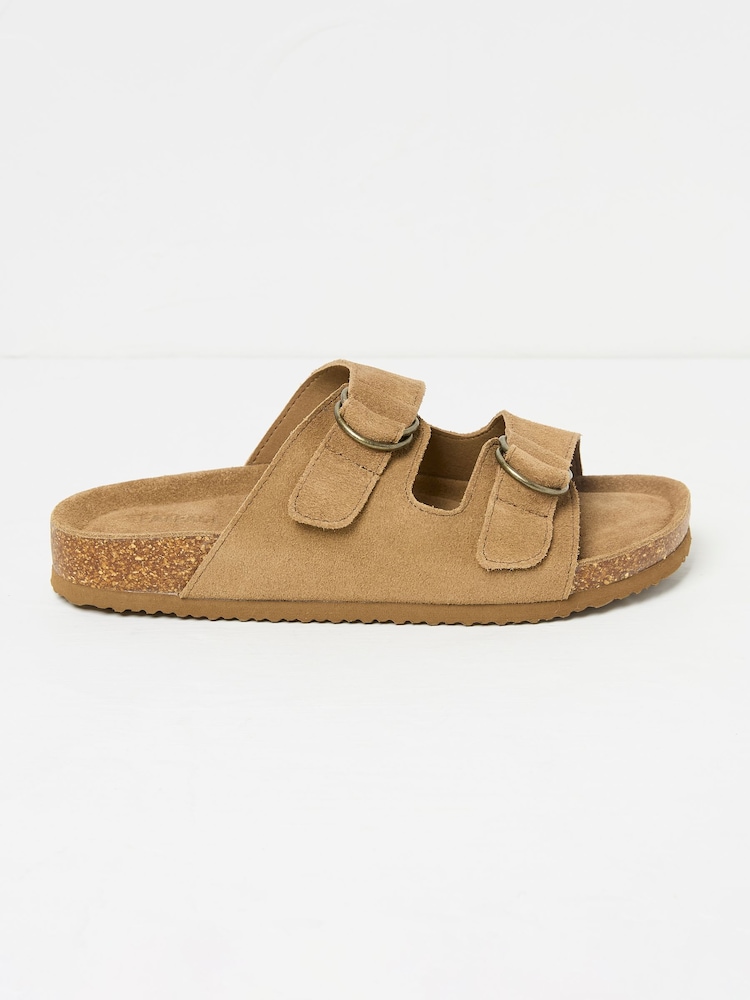 FatFace Suede Sandal - Bild 1 von 3 FatFace Suede Sandal - Bild 1 von 3