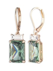 Lauren Ralph Lauren Gold Tone Stone Drop Pierced Earrings - Image 2 of 3