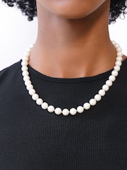 Lauren Ralph Lauren Gold Tone16In Pearl Collar Necklace - Image 1 of 3