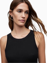 AllSaints Black Rina Tank Top - Image 3 of 5