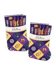 Cadbury 2 Pack Twin Selection of Chocolate Selection Stockings - Image 2 of 3