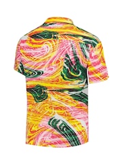 Puma Orange F1 Scuderia Ferrari Race Crew All Over Print Shirt - Image 3 of 3