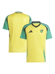 adidas Yellow Jamaica Home Shirt 2024-25 - Image 1 of 3