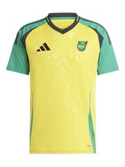 adidas Yellow Jamaica Home Shirt 2024-25 - Image 2 of 3