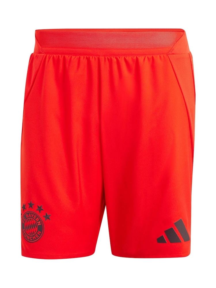 adidas Red FC Bayern Home Authentic Shorts 2024-25 - Image 3 of 3