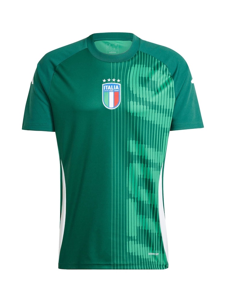 Camiseta de prepartido de Italia de adidas - Imagen 2 de 3