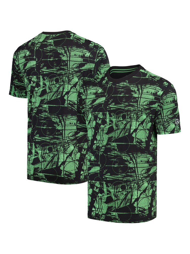 Puma F1 T-shirt Mercedes AMG Petronas Statement imprimé sur l’ensemble 100% coton - Image 1 de 1