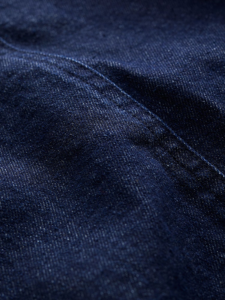 Seasalt Cornwall Blue Cherry, Strawberry Tree Midi Denim Skirt - Image 5 of 5